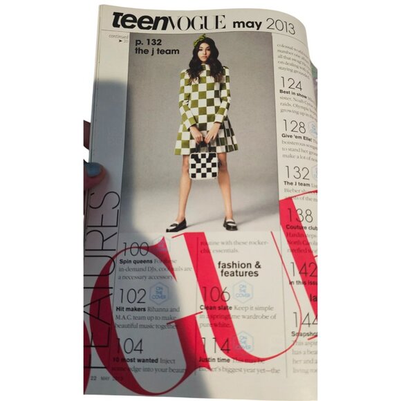 Teen Vogue May 2013 Magazine Issue Justin Bieber Crazy Year Music Hot Fashion - Picture 8 of 9